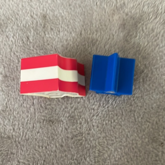 Patriotic Star & Stripes salt & pepper set Nwot - Picture 4 of 5